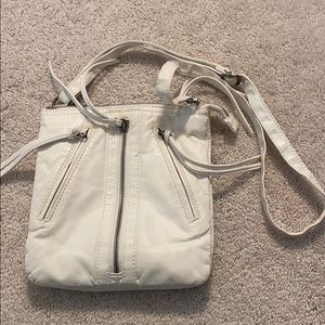 MOSSIMO White Pleather Crossbody